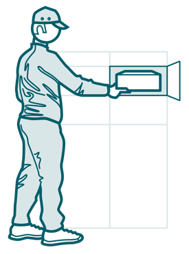 Mailbox Locker Delivery_large_Airforce Blue-medium