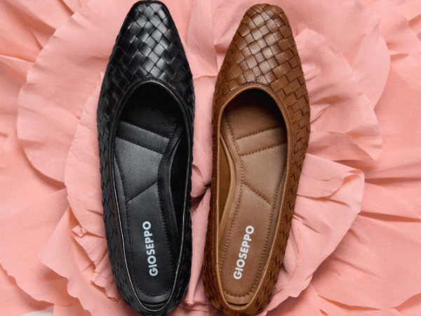 schwarze-und-braune-leder-damenschuhe