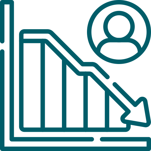 Symbol für Markenschaden